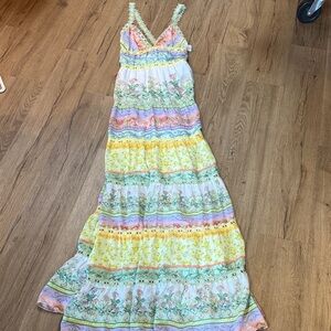 alice + olivia Karilina Halter Maxi Dress-Floral Fest Size XS NWT. Stunner